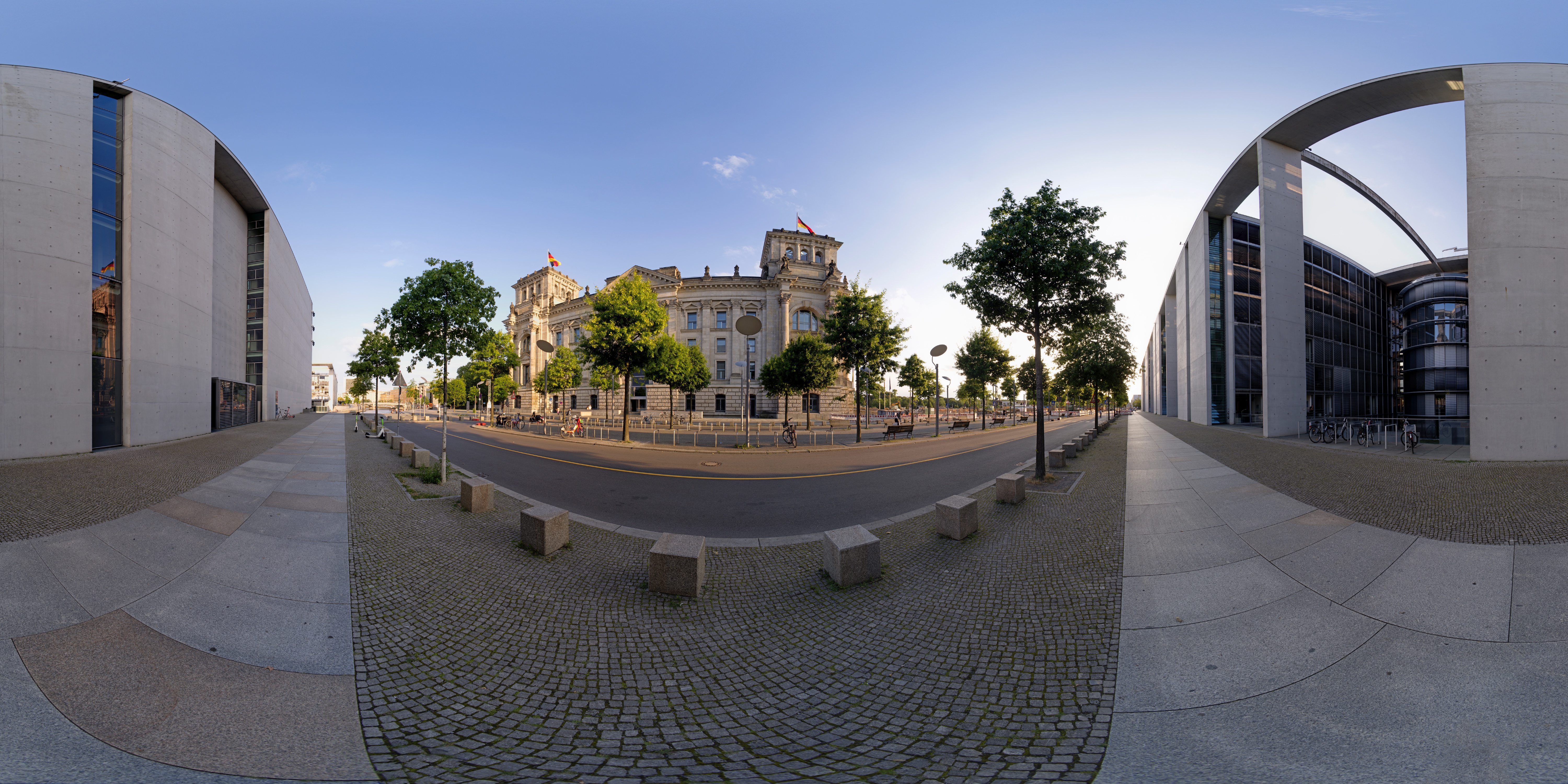 Reichstag und Paul-Löbe-Haus, Berlin